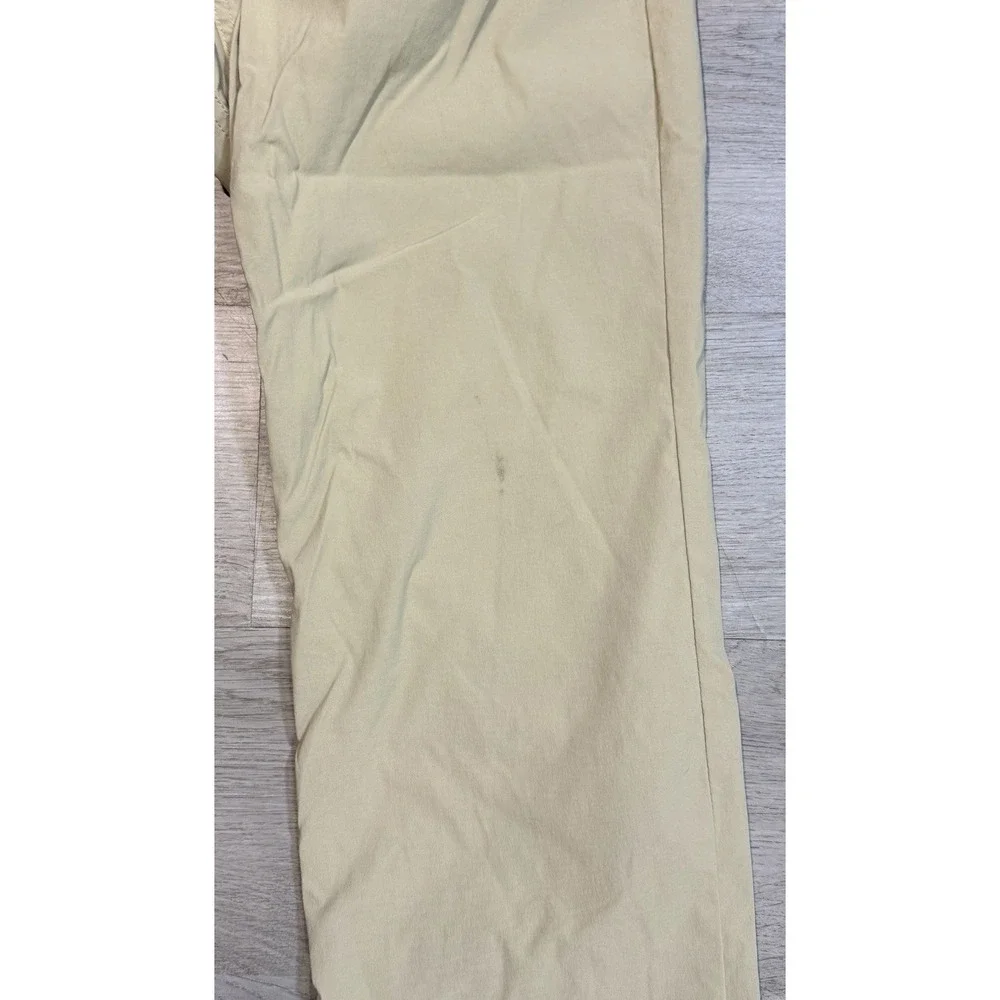 The North Face Sprag Pants Men's 32x28 Khaki Straight Leg Stretch Hiking Outdoor
